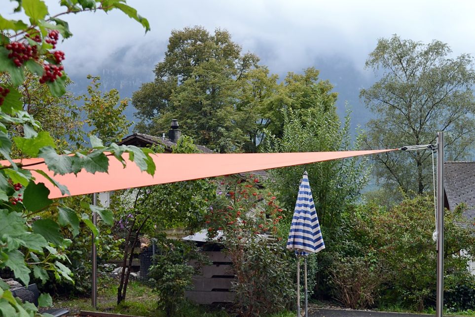 Textiles Bauen - Sonnensegel