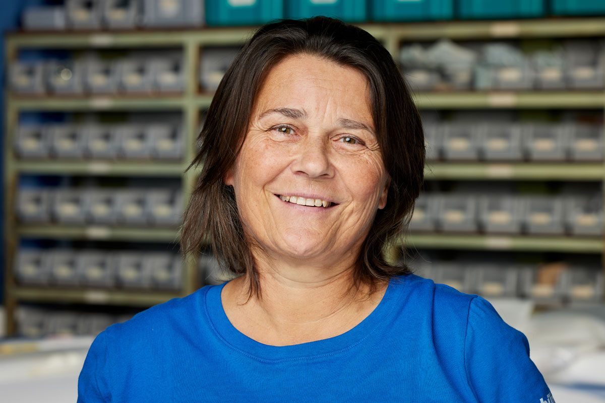 Monika Streit - Mitarbeiterin Technische Konfektion